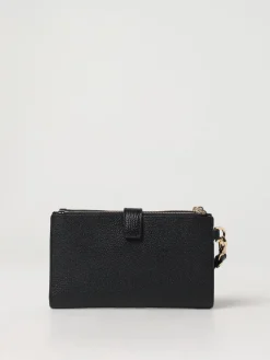 Portafoglio Michael Kors in pelle a grana con monogram MK all over