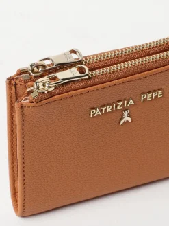 Portafoglio Patrizia Pepe in pelle a grana