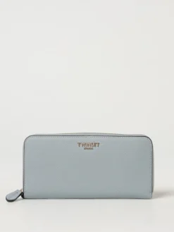 Portafoglio Twinset in pelle sintetica saffiano