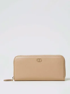 Portafoglio Twinset in pelle sintetica laminata