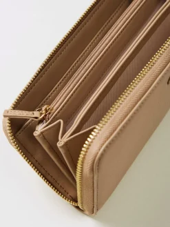 Portafoglio Twinset in pelle sintetica laminata