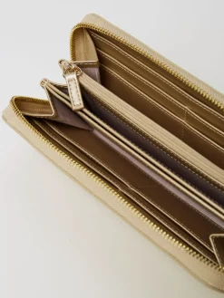 Portafoglio Twinset in pelle sintetica laminata