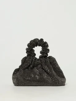 Pouch Angel Aura Twenty Fourhaitch in raso con strass all over