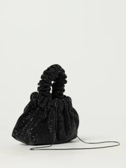 Pouch Angel Aura Twenty Fourhaitch in raso con strass all over