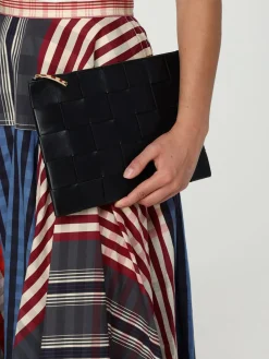 Pouch Cassette Bottega Veneta in pelle intrecciata
