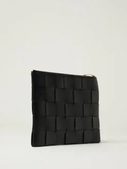 Pouch Cassette Bottega Veneta in pelle intrecciata