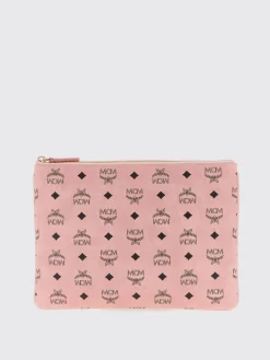 Pouch in Visetos Original Mcm