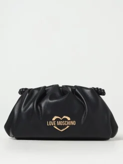 Pouch Love Moschino in pelle sintetica