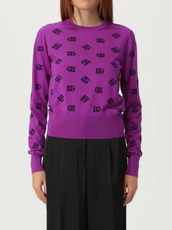 Pullover Dolce & Gabbana in lana vergine e seta