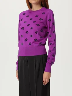 Pullover Dolce & Gabbana in lana vergine e seta