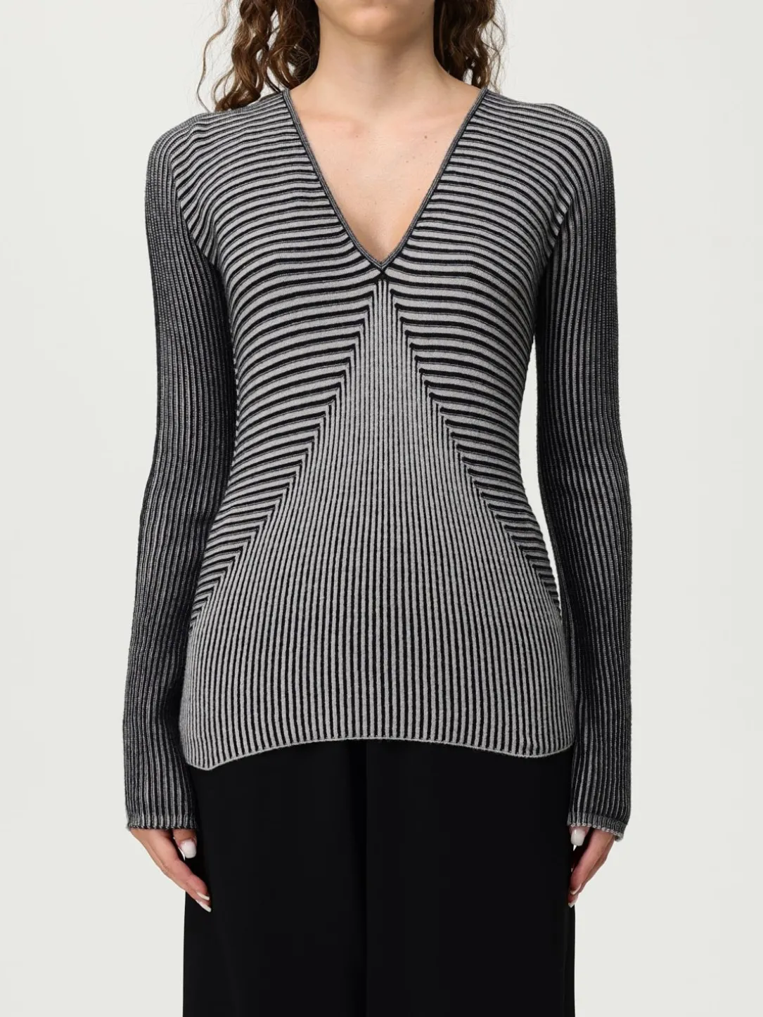 Pullover Emporio Armani in misto cashmere