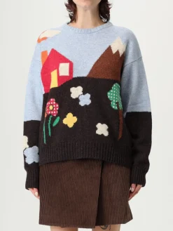 Pullover in lana vergine Moschino Couture