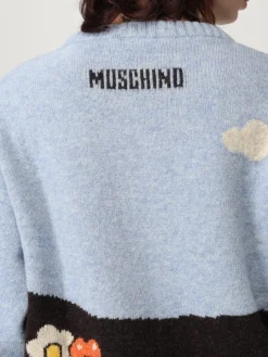 Pullover in lana vergine Moschino Couture