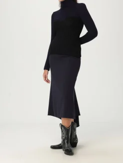 Pullover Jean Paul Gaultier in lana Merino a coste