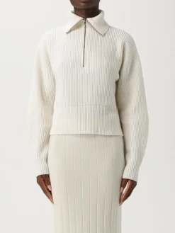 Pullover Max Mara in lana e cashmere a coste