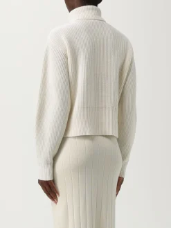Pullover Max Mara in lana e cashmere a coste