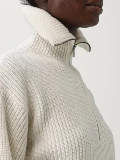 Pullover Max Mara in lana e cashmere a coste