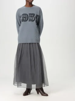 Pullover Max Mara in lana e cashmere con logo