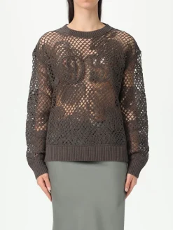 Pullover Max Mara in misto cotone traforato