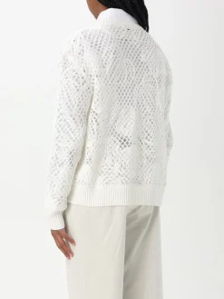 Pullover Max Mara in misto cotone traforato