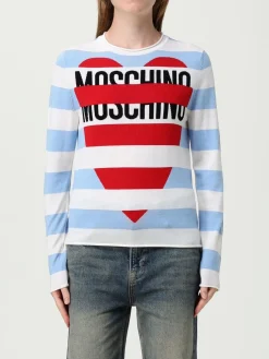 Pullover Moschino Jeans in lana con stampa
