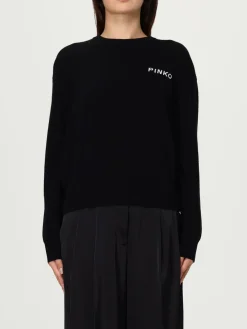 Pullover Pinko in lana e cashmere con logo