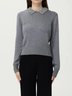 Pullover Pinko in misto lana con strass