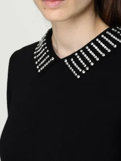 Pullover Pinko in misto lana con strass