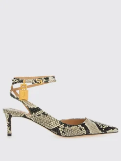 Pump Padlock Tom Ford in pelle stampa pitone