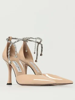 Pump Stevie Jimmy Choo in vernice con strass