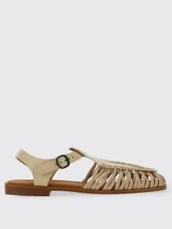 Sandalo Alaro Hereu in pelle e cotone
