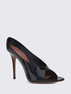 Sandalo Anok Amina Muaddi in vernice