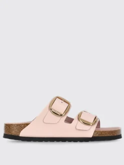 Sandalo Arizona Big Buckle Birkenstock in pelle spazzolata