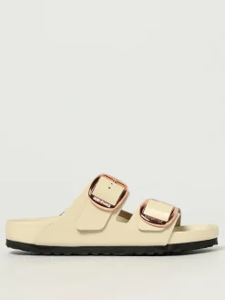 Sandalo Arizona Big Buckle Birkenstock in pelle spazzolata