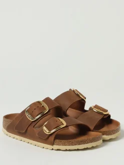 Sandalo Arizona Big Buckle Birkenstock in pelle oliata