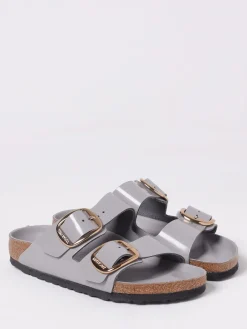 Sandalo Arizona Big Buckle Birkenstock in pelle spazzolata
