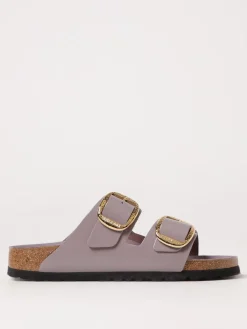 Sandalo Arizona Big Buckle Birkenstock in pelle spazzolata