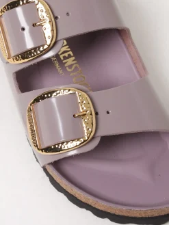 Sandalo Arizona Big Buckle Birkenstock in pelle spazzolata