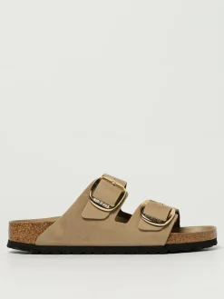 Sandalo Arizona Big Buckle Birkenstock in pelle oliata