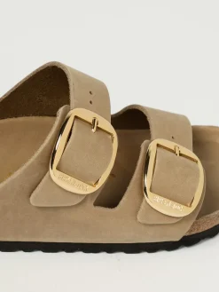 Sandalo Arizona Big Buckle Birkenstock in pelle oliata