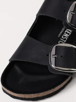 Sandalo Arizona Big Buckle Birkenstock in pelle oliata