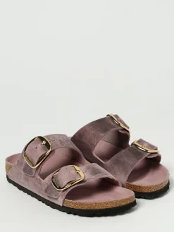 Sandalo Arizona Big Buckle Birkenstock in pelle oliata