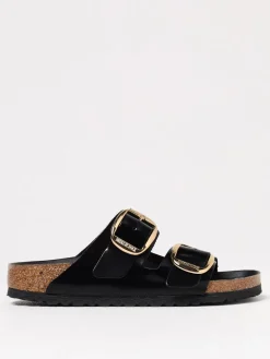 Sandalo Arizona Big Buckle Birkenstock in pelle spazzolata