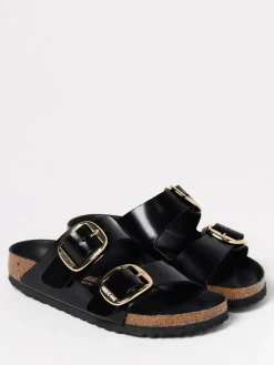 Sandalo Arizona Big Buckle Birkenstock in pelle spazzolata