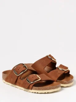 Sandalo Arizona Big Buckle Birkenstock in pelle oliata