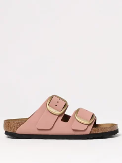 Sandalo Arizona Big Buckle Birkenstock in nabuk
