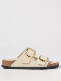 Sandalo Arizona Big Buckle Birkenstock in pelle spazzolata