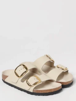 Sandalo Arizona Big Buckle Birkenstock in pelle spazzolata