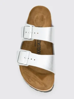 Sandalo Arizona Birkenstock in pelle laminata