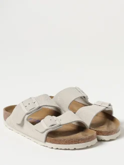 Sandalo Arizona Birkenstock in camoscio